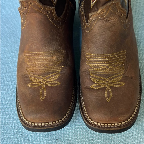 Kids Western Cowboy Boots - Brown - Picture 5 of 12